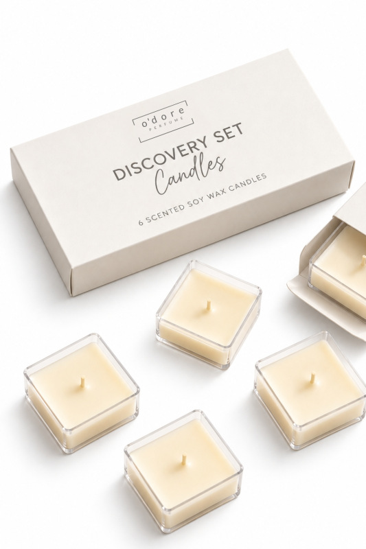 Discovery Set CANDLES– 6 vonných sójových svíček