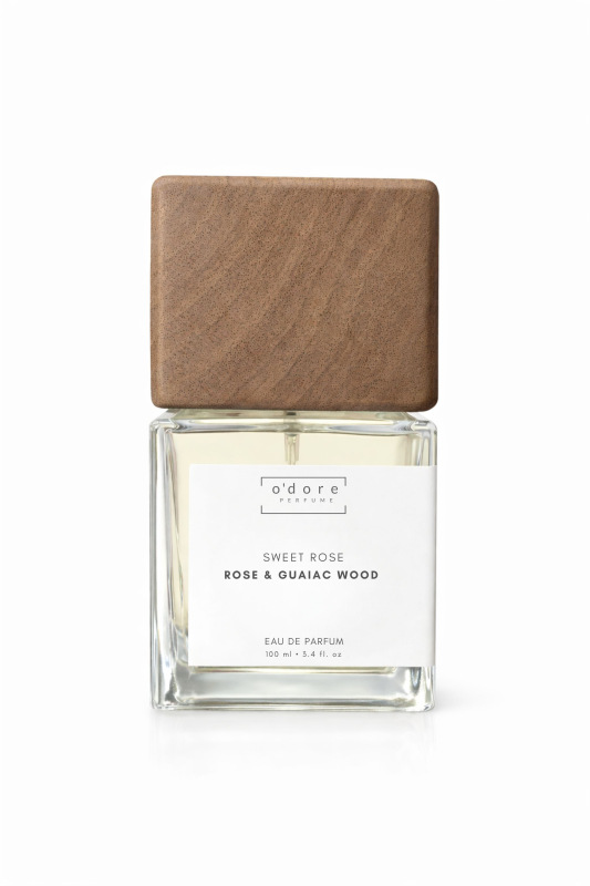 PŘEDPRODEJ! o'dore Eau de Parfum SWEET ROSE Rose & Guaiac wood 100 ml