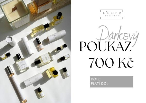 o´dore Dárkový poukaz 700 Kč